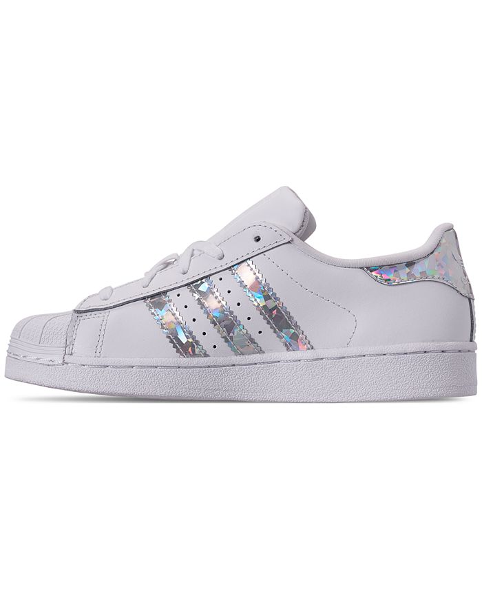 adidas Little Girls' Originals Superstar Sneakers from Finish Line Macy's