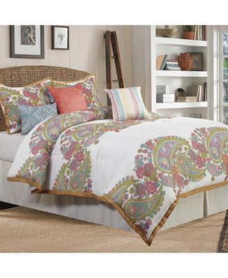 Saunders 7-Piece King Comforter Set - Macy's