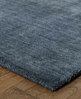 Aniston 27106 Navy/Navy 5' x 8' Area Rug