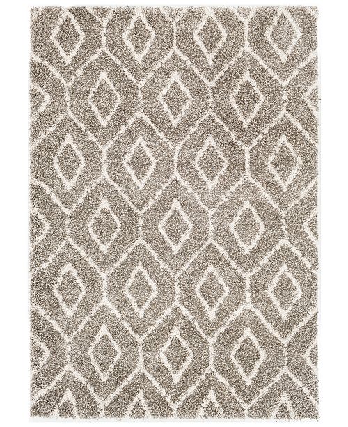 Surya Serengeti Shag Sgt 2303 Dark Brown 9 3 X 12 3 Area Rug Reviews Rugs Macy S