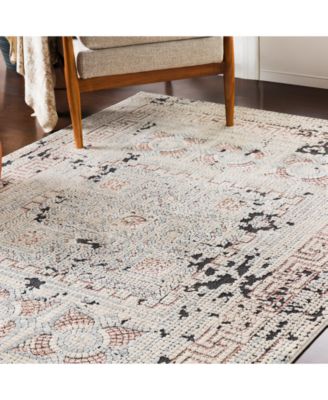 Venezia VNZ-2301 Rose 7'10" x 10'3" Area Rug