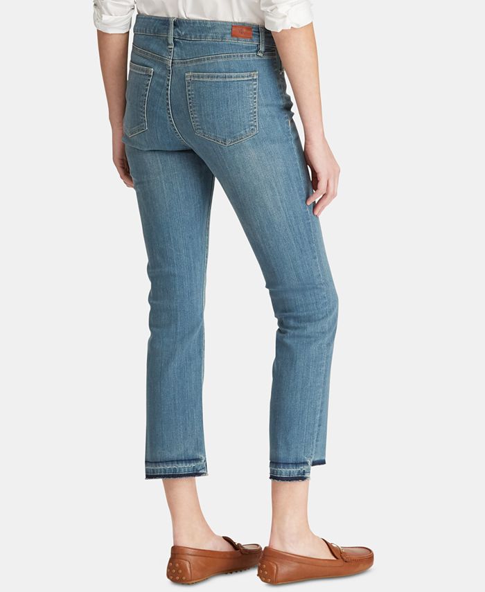 Lauren Ralph Lauren Petite Premier Straight Ankle Jeans & Reviews ...