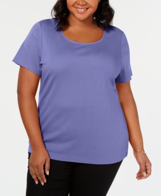 macys purple tops