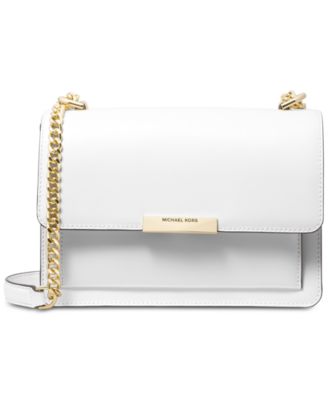 white michael kors purse