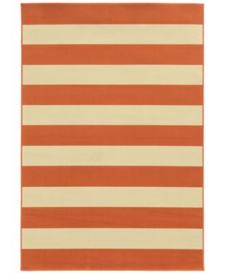 Oriental Weavers - Riviera 4768 7'10" x 10'10" Indoor/Outdoor Area Rug