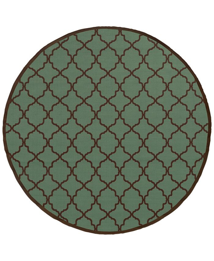 Oriental Weavers Riviera 4770 7'10" x 10'10" Indoor/Outdoor Area Rug