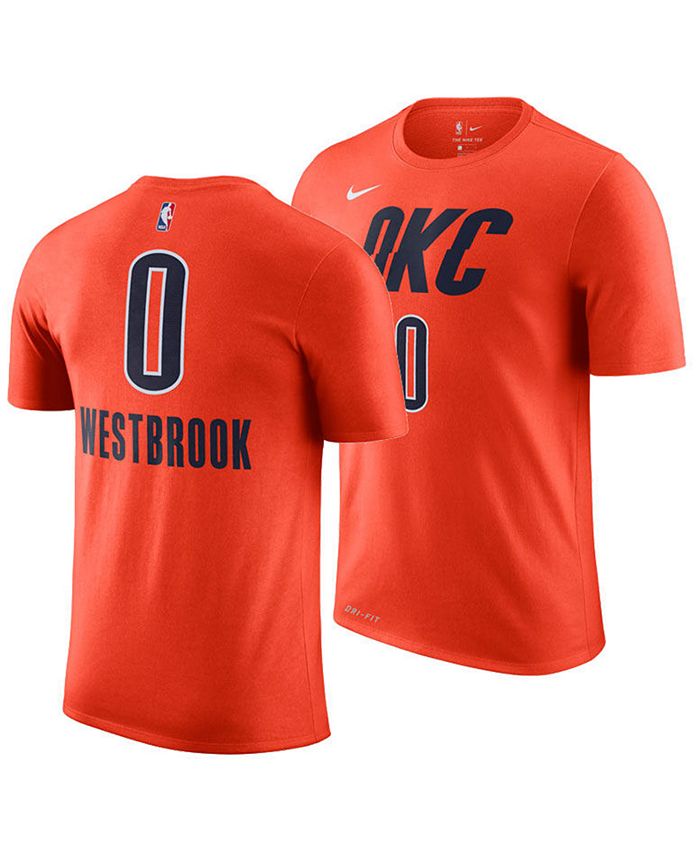 Russell Westbrook Nike NBA Player Name & Number T-Shirt - Men's