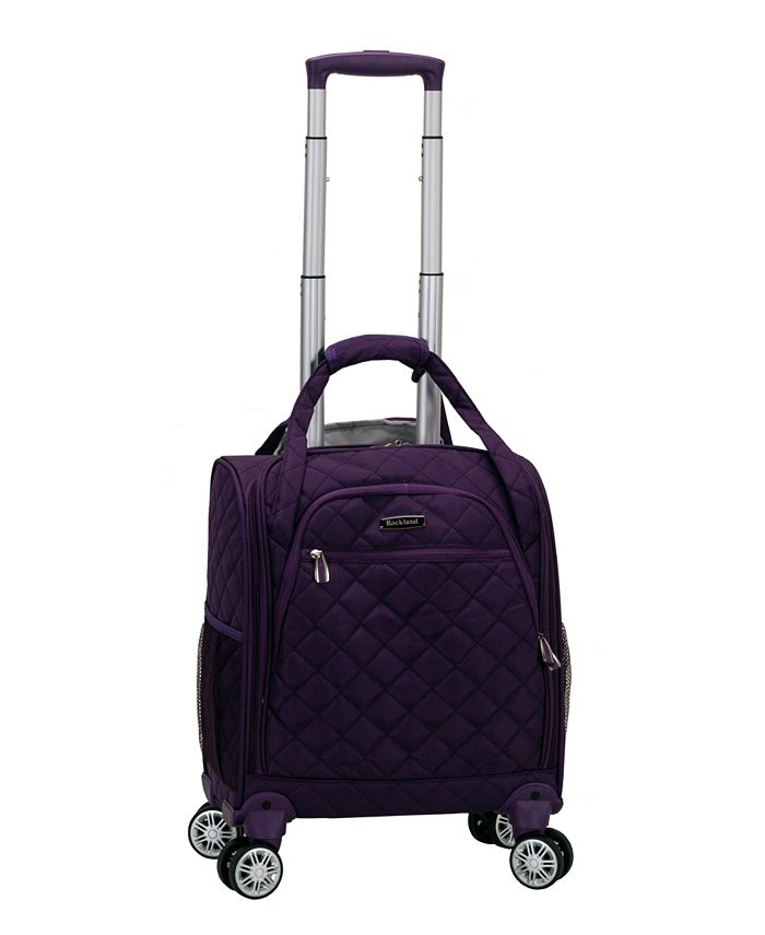 Rockland melrose wheeled underseat carry on spinner store