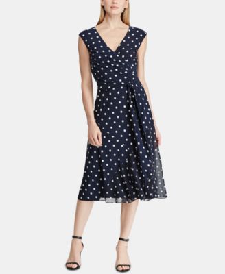 ralph lauren polka dot dress