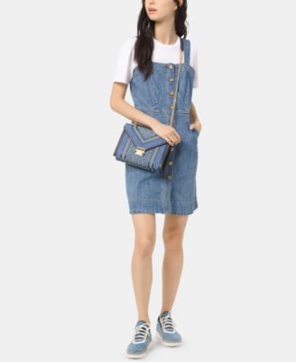 Macy's petite denim dresses hotsell