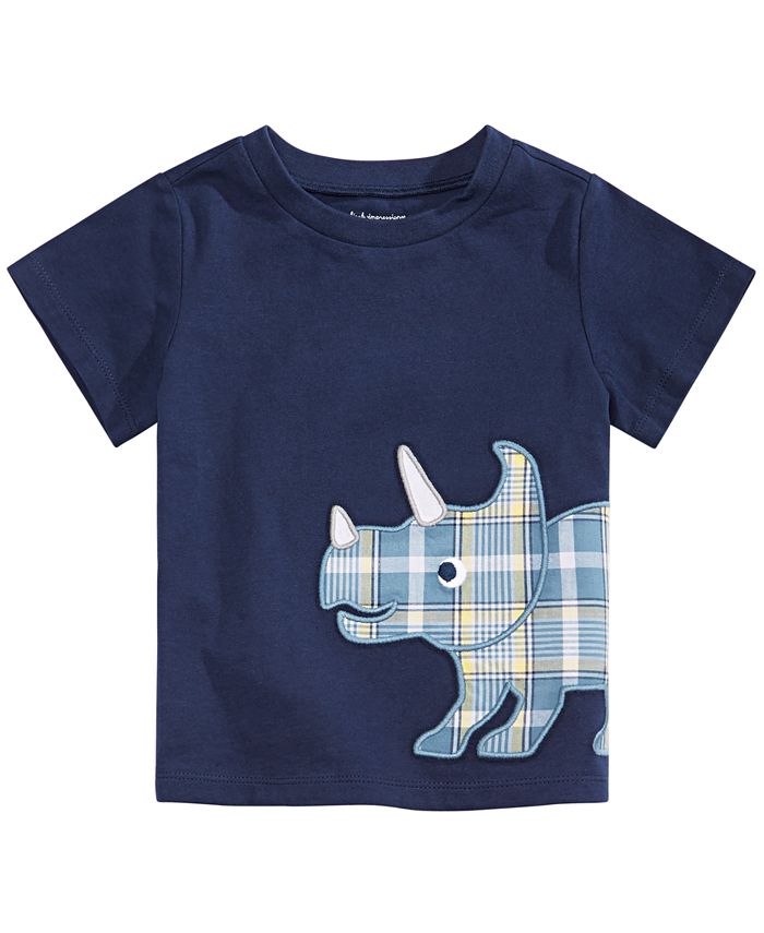 First Impressions Toddler Boys Triceratops Graphic T-Shirt, Created for ...