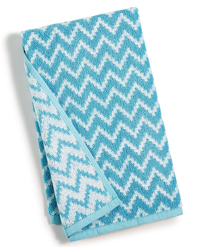 Cobra Chevron Cotton 18" x 28" Hand Towel Macy's