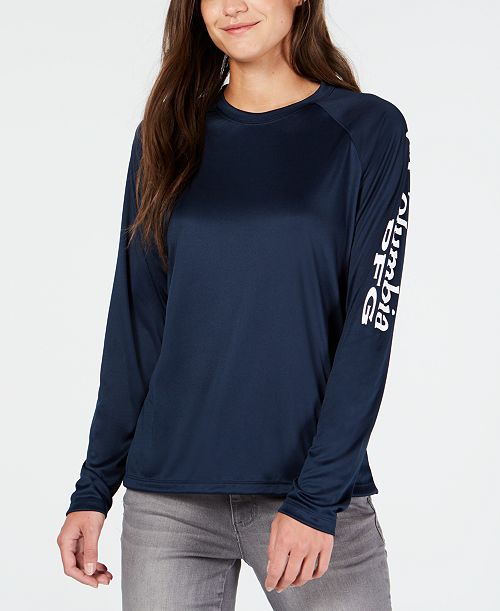alfani Columbia Women's PFG Tidal Tee II Omni-Shade™ T-Shirt Women's Fashion Shoes & Accessories