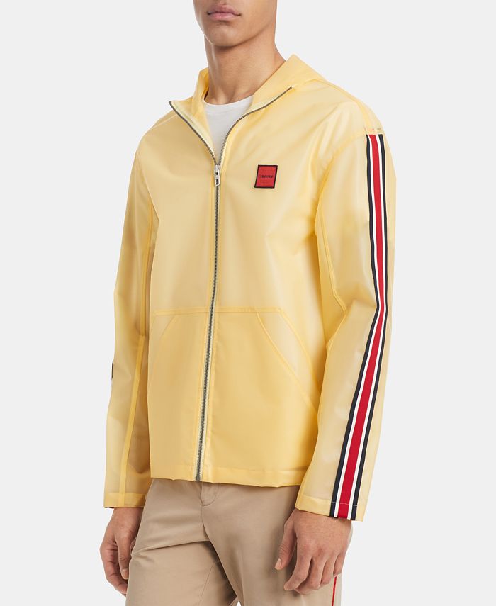Calvin Klein Men's Transparent Hooded Jacket & Reviews - Coats & Jackets -  Men - Macy's