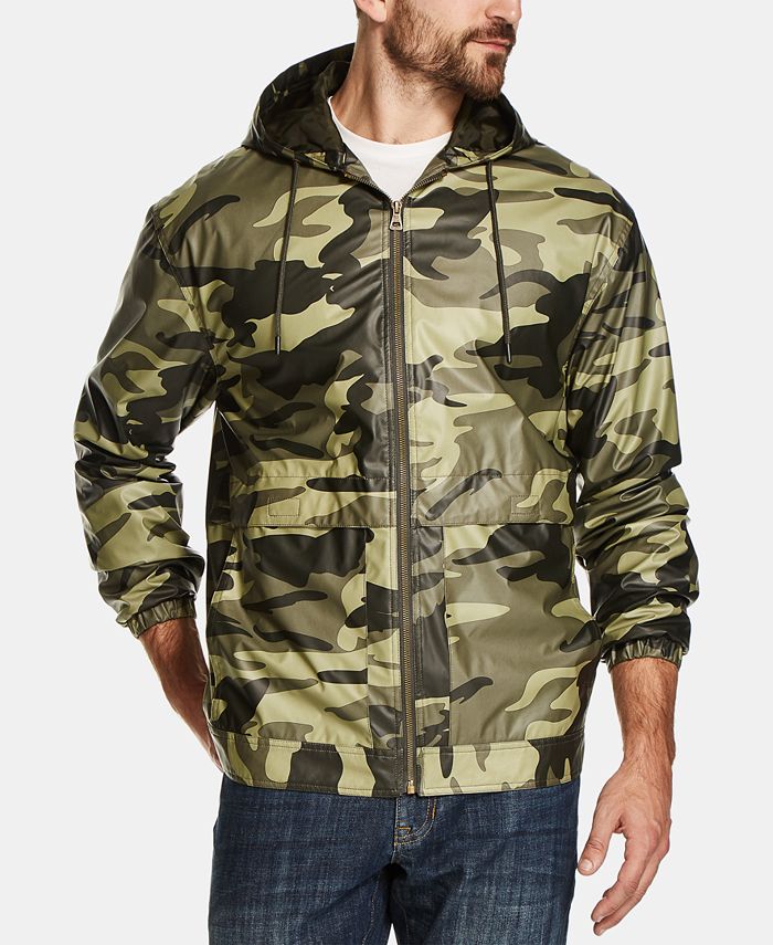 Weatherproof Vintage Men's Camo-Print Hooded Jacket, Created for Macy's ...