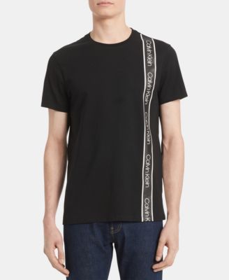 calvin klein vertical logo stripe