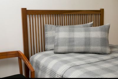 La Rochelle German Plaid Sheet Set Queen - Macy's