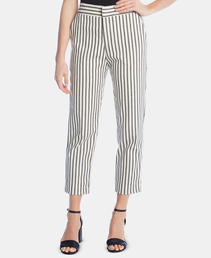 Karen Kane Striped Cropped Pants - Macy's