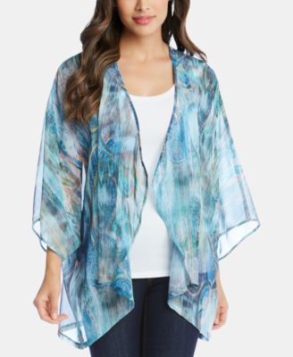 Karen Kane - Printed Kimono Jacket