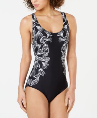 calvin klein 1 piece bathing suit