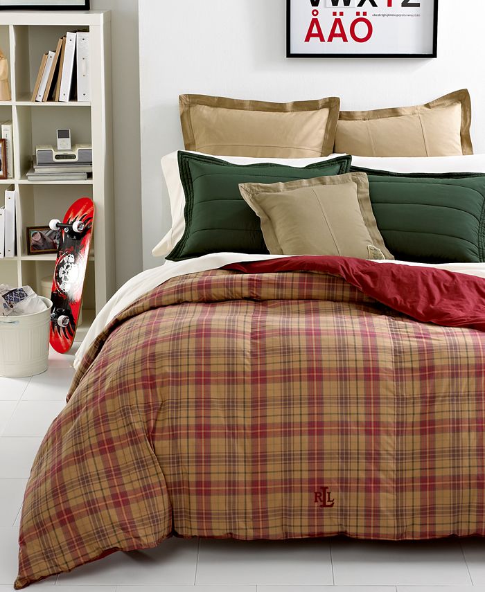 Lauren Ralph Lauren CLOSEOUT! Kensington Lightweight Reversible Down  Alternative Comforters & Reviews - Designer Bedding - Bed & Bath - Macy's