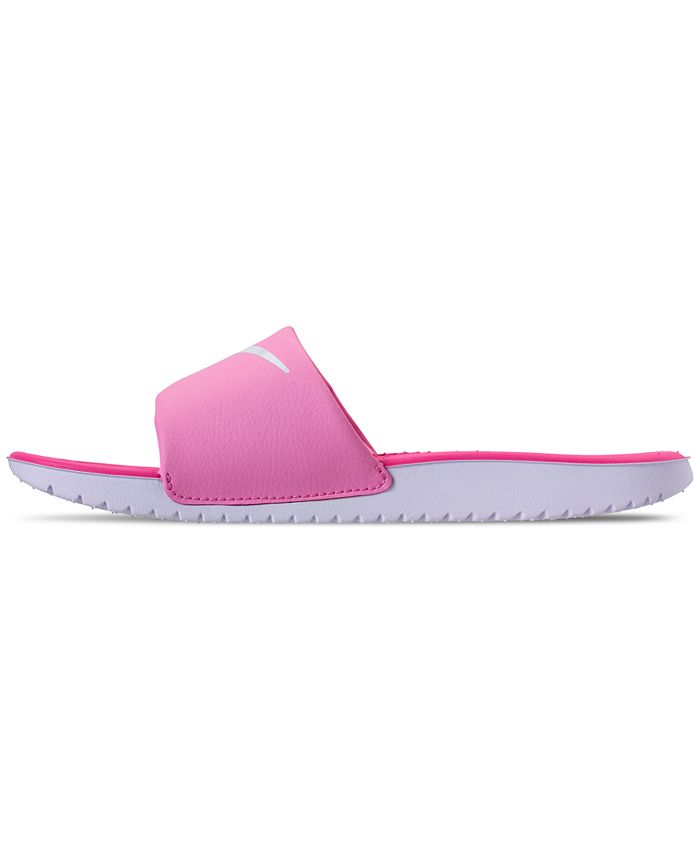 Nike Girls' Kawa Slide Sandals from Finish Line - Macy's