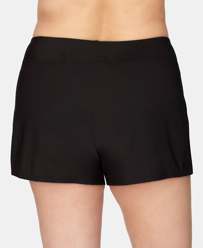 Swim Solutions Plus Size Swim Shorts, Created for Macy's Macy's