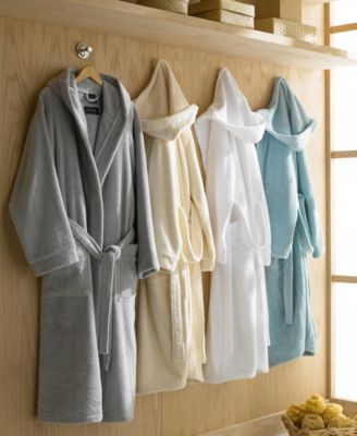 Turkish Terry Hooded Bath Robe