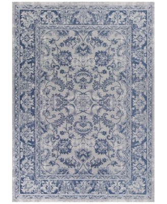Kas - Retreat han 107 Slate Blue 5' x 7' Area Rug