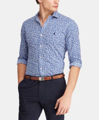 ralph lauren floral shirt mens