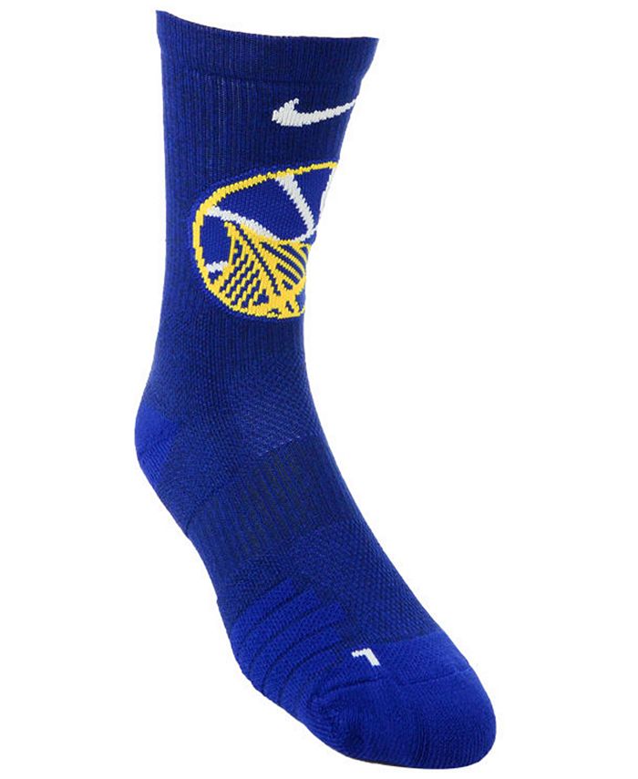 Nike Men's Golden State Warriors Elite Team Crew Socks - Macy's