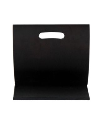 Contemporary X Style Wooden Magazine Rack