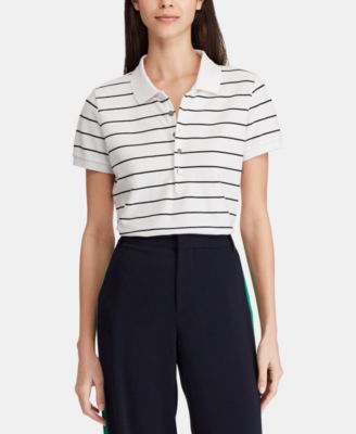 lauren ralph lauren monogram mesh polo