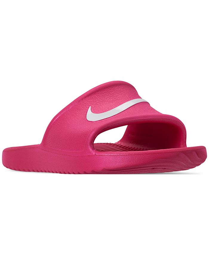 Nike Girls' Kawa Shower Slide Sandals from Finish Line & Reviews ...