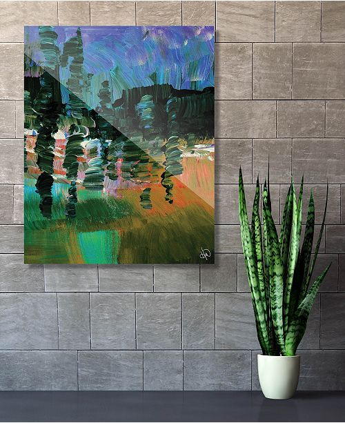 Creative Gallery Lin Lin Beta Abstract 16 X 20 Acrylic Wall Art Print Reviews Wall Art Macy S
