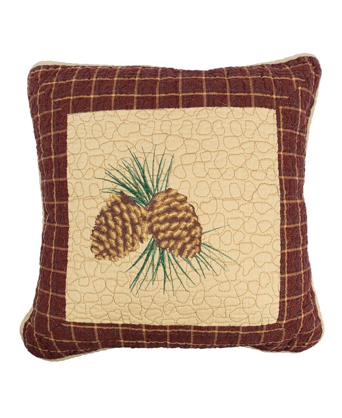 American Heritage Textiles Pine Lodge Decorative Pillow, 15