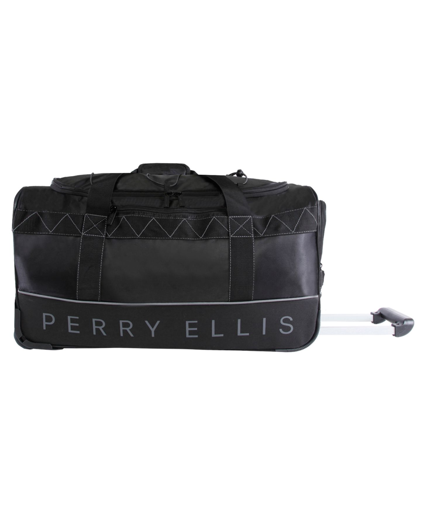 Сумка Perry Ellis 24" Rolling Duffel, цвет: Чёрный — фото 9
