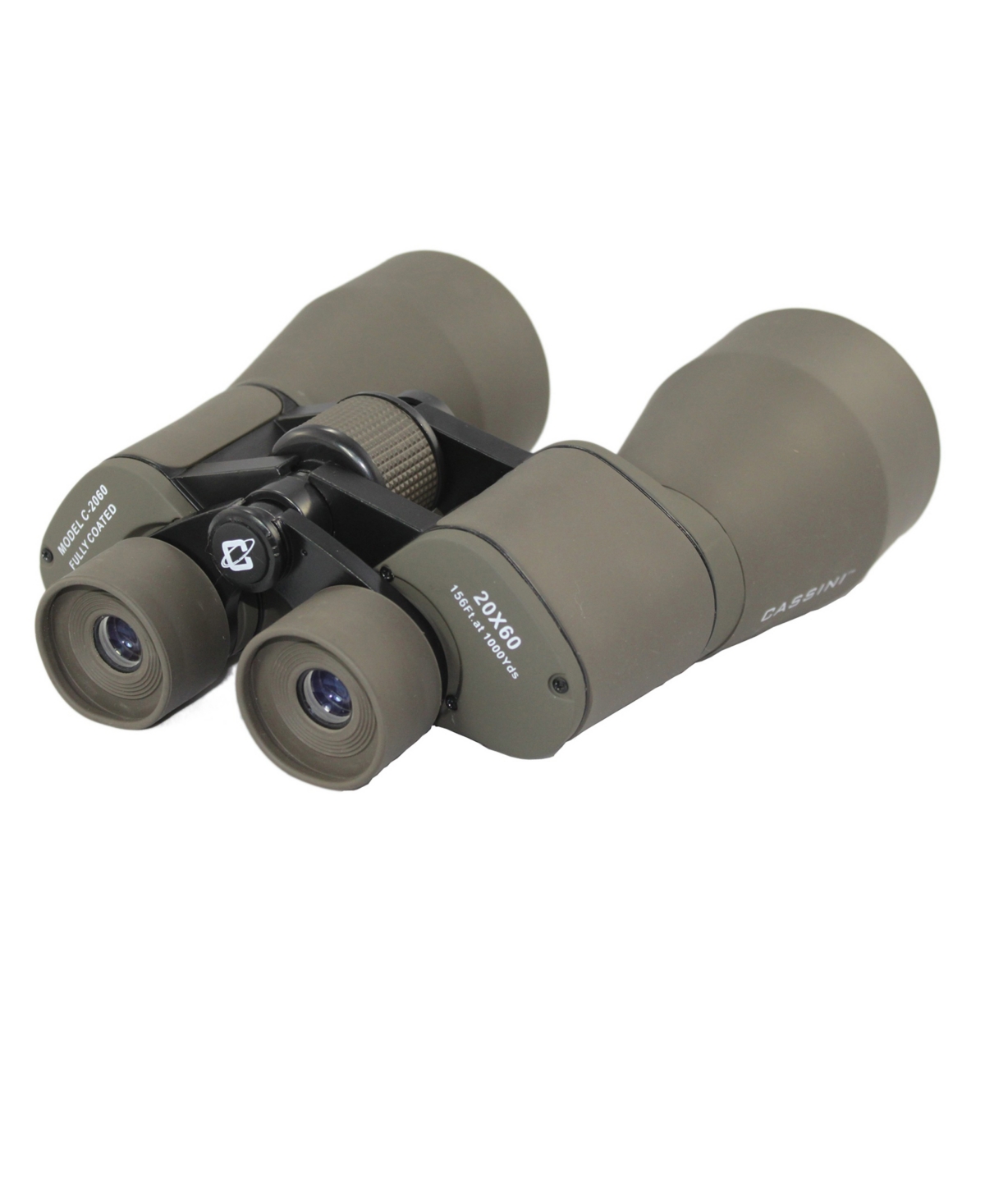 Shop Cassini 20 X 60mm Binocular With Tripod Socket, Fold Down Eye Guards And Case In Charcoal