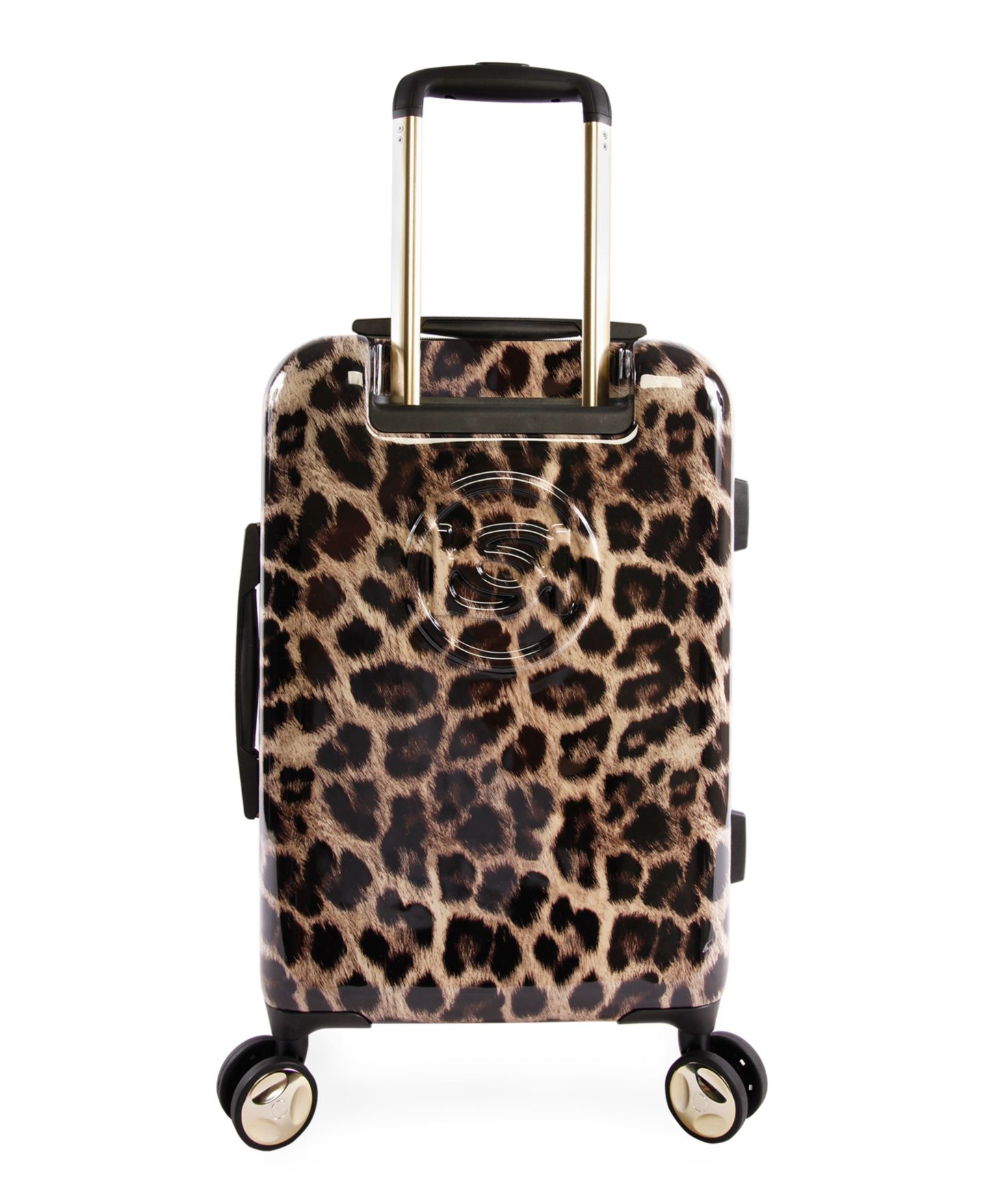 Чемодан Bebe Adriana 21" Hardside Carry-On Spinner, цвет: Леопардовый — фото 8