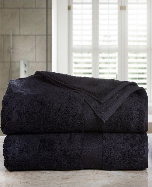 Aerosoft Premium Combed Cotton 700 GSM Oversized Bath Sheets (2 Pack