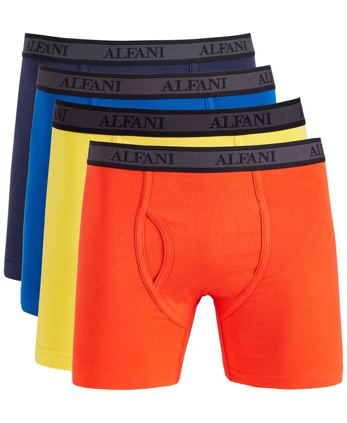 Alfani Men's 4Pk. Mesh Boxer Briefs, Created for Macy's Macy's