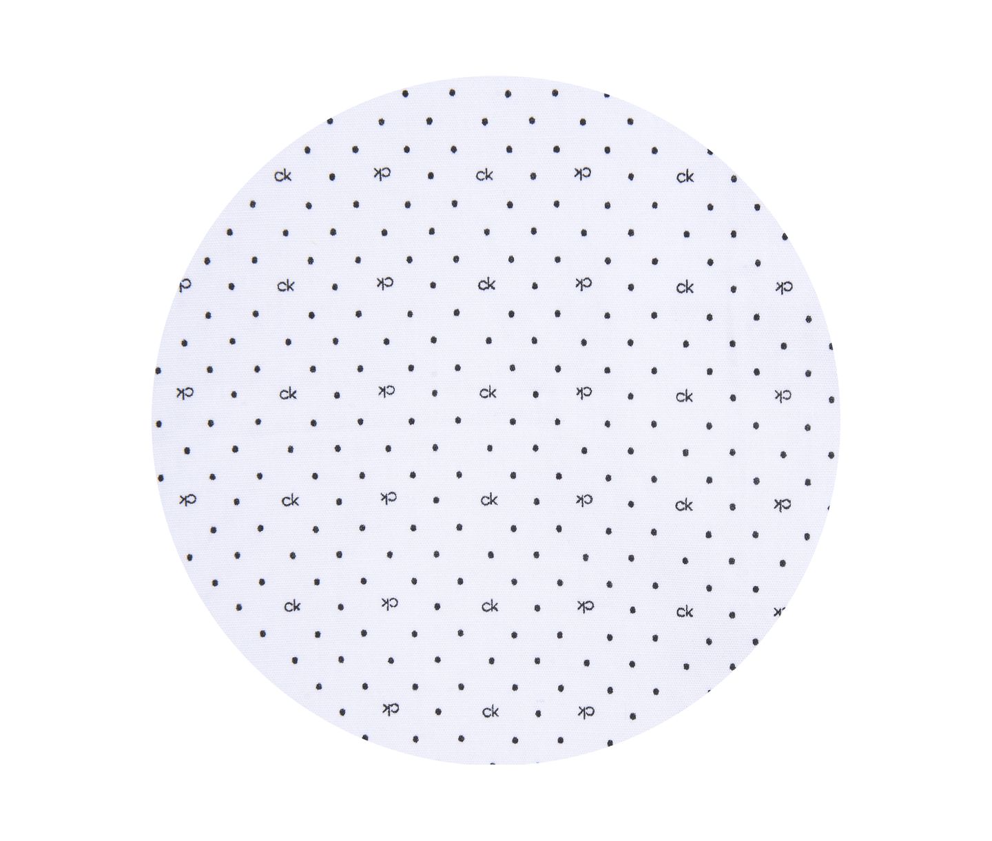 Рубашка Calvin Klein Slim-Fit Stretch Logo Dot-Print Dress Shirt для мальчиков — фото 5