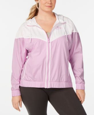 nike women's plus size sportswear windrunner jacket