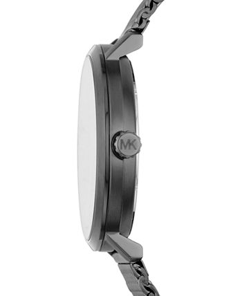 Michael Kors - Men's Blake Gunmetal Stainless Steel Mesh Bracelet Watch 42mm