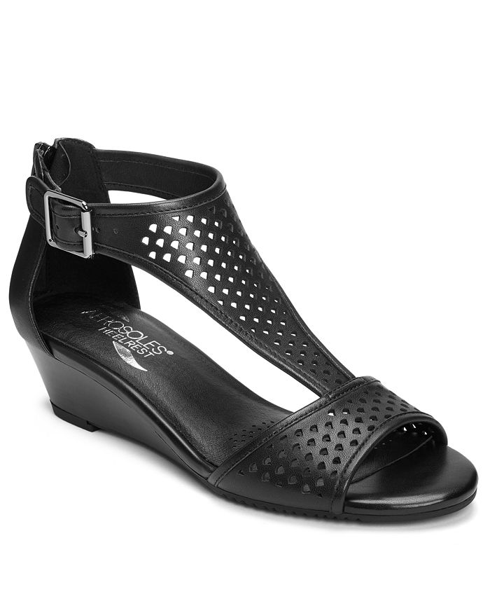 Aerosoles Sapphire Low Wedge Sandal Macy s