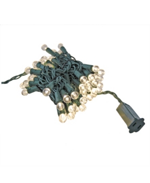 Macy's Lumabase 70 Warm White Plastic Globes Electric String Lights In White