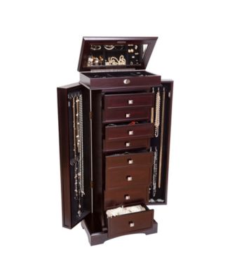 Olympia Wooden Jewelry Armoire