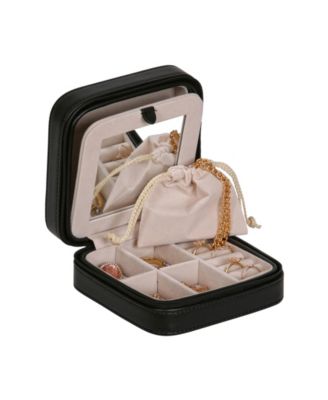 Dana Faux Leather Jewelry Box
