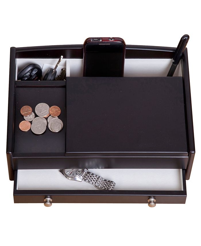 Mele & Co Kent Men's Wooden Dresser Top Valet - Macy's