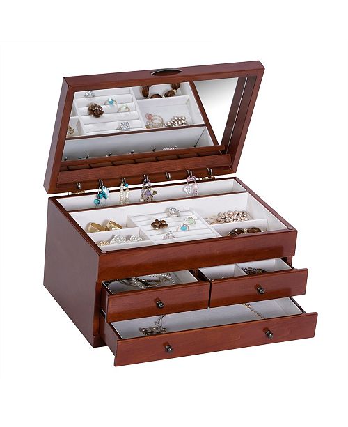 Mele & Co Fairhaven Wooden Jewelry Box & Reviews - Home - Macy's